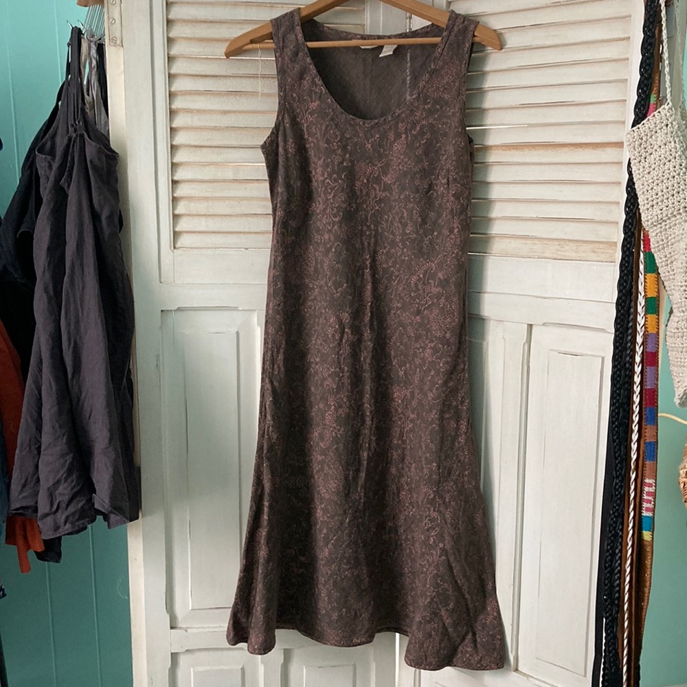 J Jill size 8 100% linen dress.